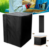 Windproof Winter Beehive Thermal Cover Waterproof Beehive Protection Wrap For Winter Use Beekeeping Supplies Adjustables