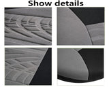 Duster Print Seat Cover Universal Fashion Track Embossed Shape Full Set of Car Interior Accessories Car Car Seat Cover