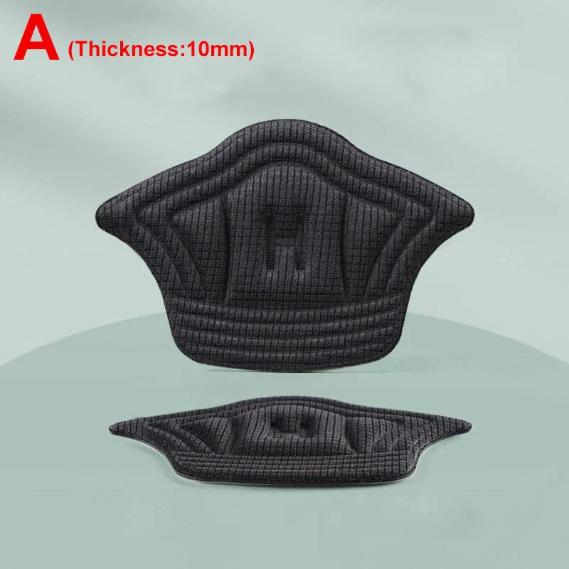 2 Pc Insoles Patch Heel Pads for Sport Shoes Adjustable Size Antiwear Feet Pad Cushion Insert Insole Heel Protector Back Sticker