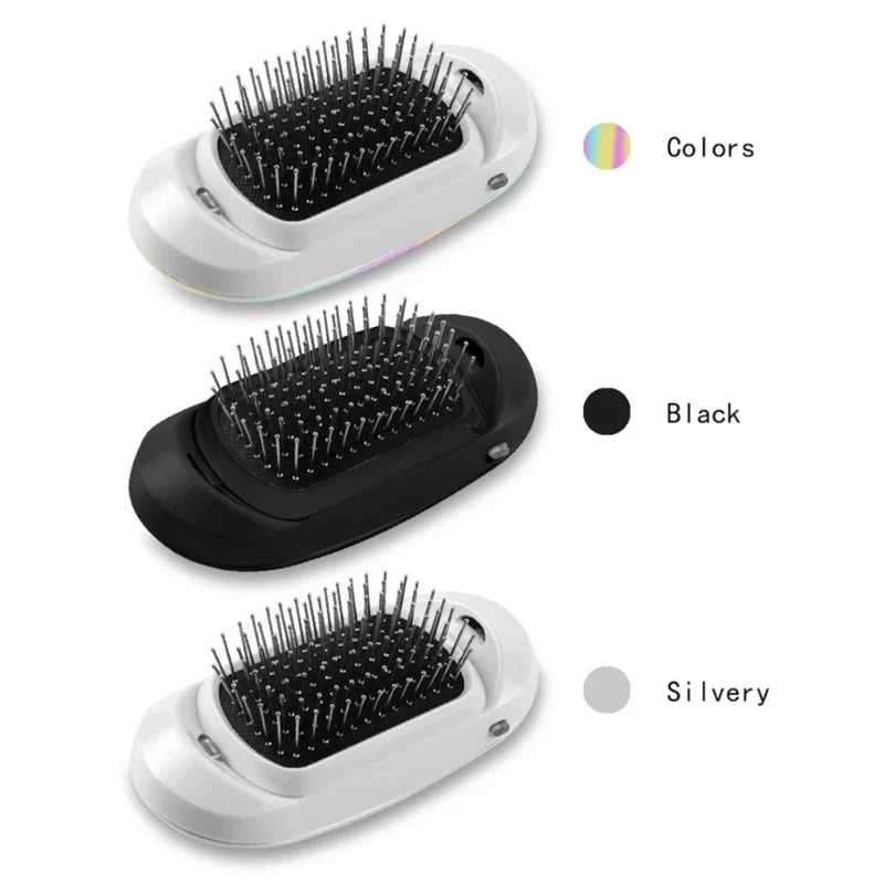 Electric Ionic Hairbrush Negative Ions Hair Brush Styling Scalp Massage Comb