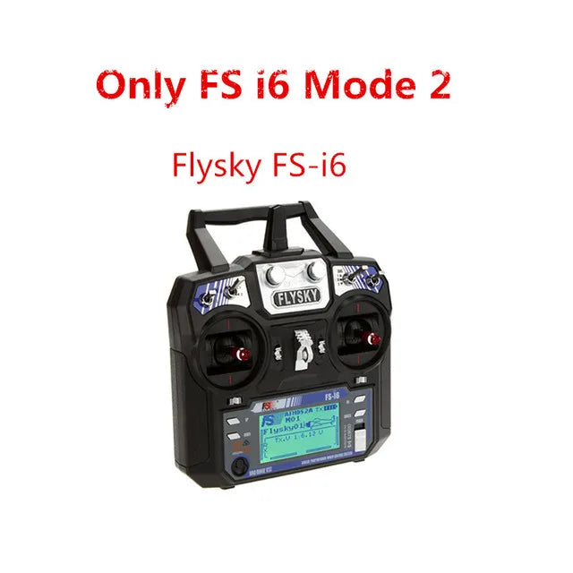 FLYSKY FS-i6 I6 2.4G 6CH AFHDS 2A Rdio Transmitter IA6B X6B A8S Receiver for RC Airplane Helicopter FPV Racing Drone