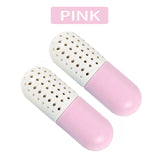 2pcs Shoes Deodorizer Capsules for Sneaker Gym Bag Locker Deodorant Dehumidifier Tool Portable Shoe Freshener Care Accessories