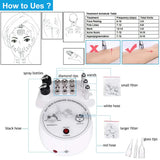 3 in 1  Microdermabrasion Machine Water Spray Exfoliating Facial Beauty Diamond Peeling Dermabrasion Face Skin Care Devices