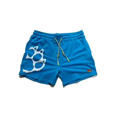 New 2022 Bear Paw Plus Size Men's Board Shorts Bear Claw Cotton Beach Short Swim Short Gym Fitness Pants 7 Colors XL 2XL 3XL 4XL