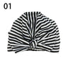 Waterproof Cap Elastic Bow Nightcap For Women Satin Shower Hair Bonnet Sleeping Cap Spa Bathing Hair Accessory Bathroom Product