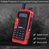 Baofeng UV-5R Plus 15W UHF/VHF Tri-Power Walkie Talkie 50 KM USB Long Range Upgrade of UV 5R UV-10R S9 Plus Two Way Radio