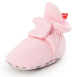 Newborn Baby Socks Shoes Boy Girl Star Toddler First Walkers Booties Cotton Comfort Soft Anti-slip Warm Infant Crib Shoes