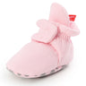 Newborn Baby Socks Shoes Boy Girl Star Toddler First Walkers Booties Cotton Comfort Soft Anti-slip Warm Infant Crib Shoes