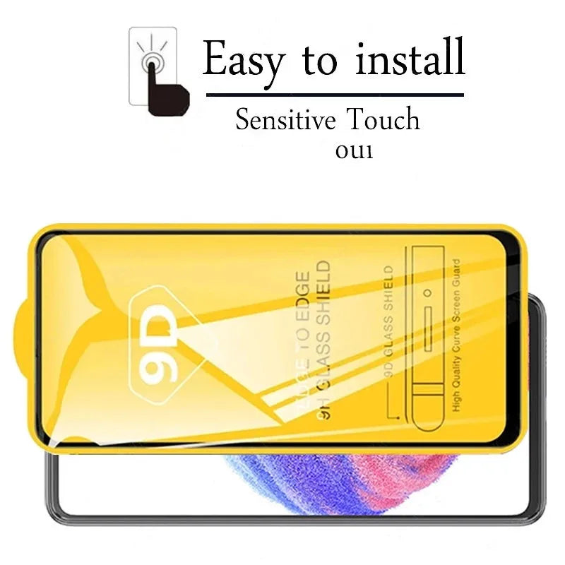 9D Screen Protectors for Samsung A54 5G A34 A33 A53 A13 A14 A52S A50 A22S A12 A32 A51 A31 A21S A02 A03s A04s Tempered Glass Film