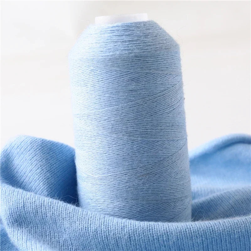 high-quality Fine Cashmere Yarn Crochet Wool Line for knitting Thread Genuine Hand-knit pure Cashmere Woven Yarn Soft Warm 400g