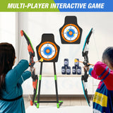 Bow And Arrows For Children Kids Archery Bow Practice Recurve Bow Outdoor Sports Game Hunting Shooting Toy Boys Gift Bow Kit Set