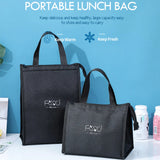 Portable Lunch Bags Unisex Thermal Cooler Food Tote Food Storage Box Office Lunch Handbags Supplies