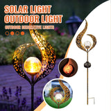 0 Outdoor Solar Hollow Flame Decorative Light Garden  Light Decoration Chambre Room Decoration Accessories