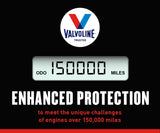 Valvoline High Mileage 150K with Maxlife Plus Technology Motor Oil SAE 5W-30 5 QT, Case of 3