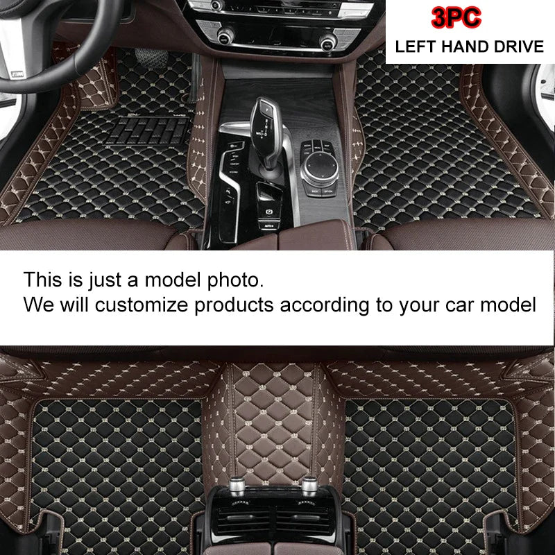 Car Floor Mats For Toyota RAV4 RAV 4 Suzuki Across XA50 2019 2020 2021 2022 2023 Carpet Luxury Leather Mat Car Accessories Rugs