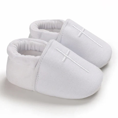 Newborn Baby Shoes Boy Girl Classical Sport Soft Sole PU Leather Multi-Color First Walker Casual Sneakers White Baptism Shoes