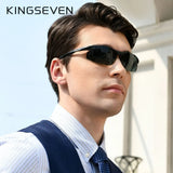 KINGSEVEN Genuine Polarized Men Aluminum Sunglasses Driving Mirror Lens Male Sun Glasses Aviation Women For Men Eyewear