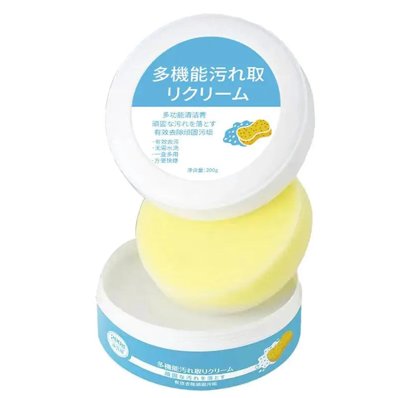 Shoe Whiten Cleaner Multifunctional White Shoe Polish For Sneakers 200g Shoe Stain Remover Shoes Whiten Cleansing Gel For White