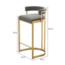 Garden Reception Counter Bar Stools Metal Designer High Computer Space Saving Bar Chair Comfortable Taburete Alto Home Furniture