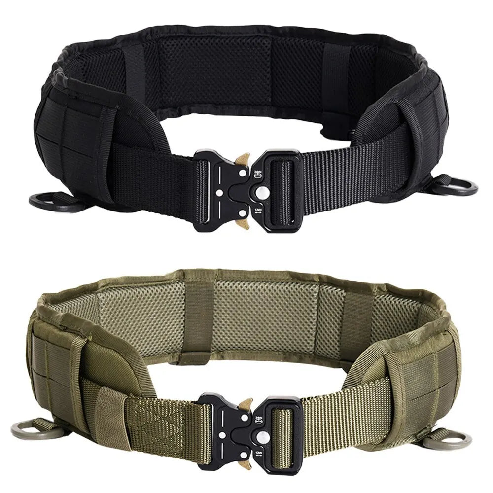 Men's Belt Outdoor Hunting Tactical Belt Multi Functional Tactical Waistband Nylon Belt High Quality Marine Corps Canvas Belt