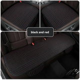 Car Seat Cover Flax Seat Protect Cushion Automobile Backrest Cushion Pad Covers Mat Four Seasons Car Supplies Set