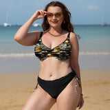 2022 Push Up Bikinis Set Women Swimwear Plus Size High Waist Underwired Swimsuit Larges Big Swimming Suits Bathing Beachwear New