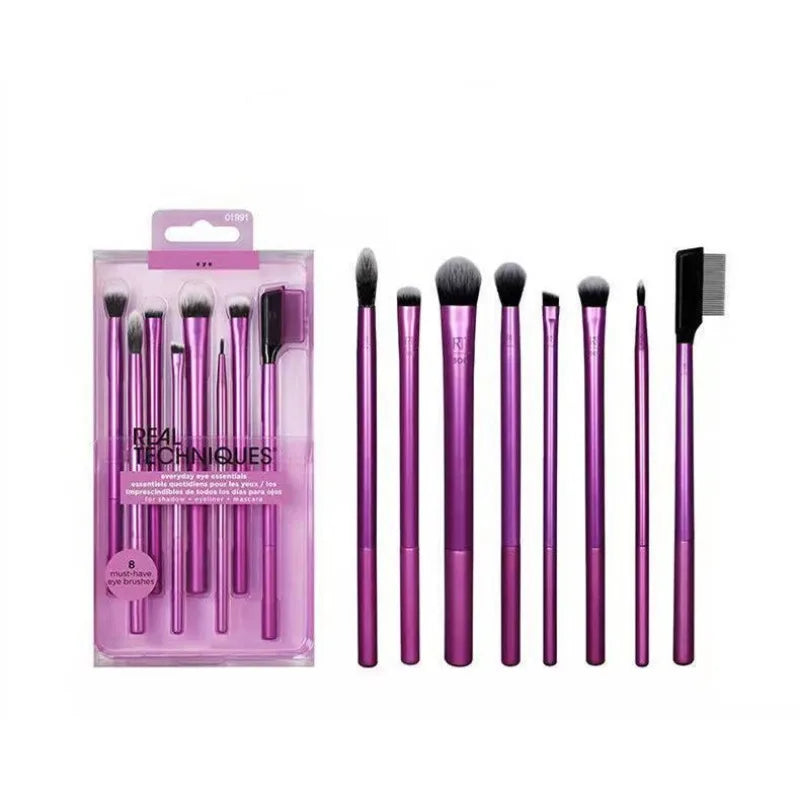 8PCS Eye Set Makeup Brush Eye Eye Shadow Exquisite Eye Makeup Beauty Makeup Brush 2023 New Beauty Tools Makeup Brush Accessories