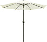 9' Patio Umbrella Outdoor Table Umbrella with 8 Sturdy Ribs