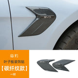 For BYD Seal Leaf panel louver rearview mirror emblem decorative frame Car appearance modification accessories