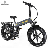 hydraulic brake 750W hot sale M4 Folding Aluminum alloy Electric bike Full suspension Mountain fat tire Electric bicycle ebike