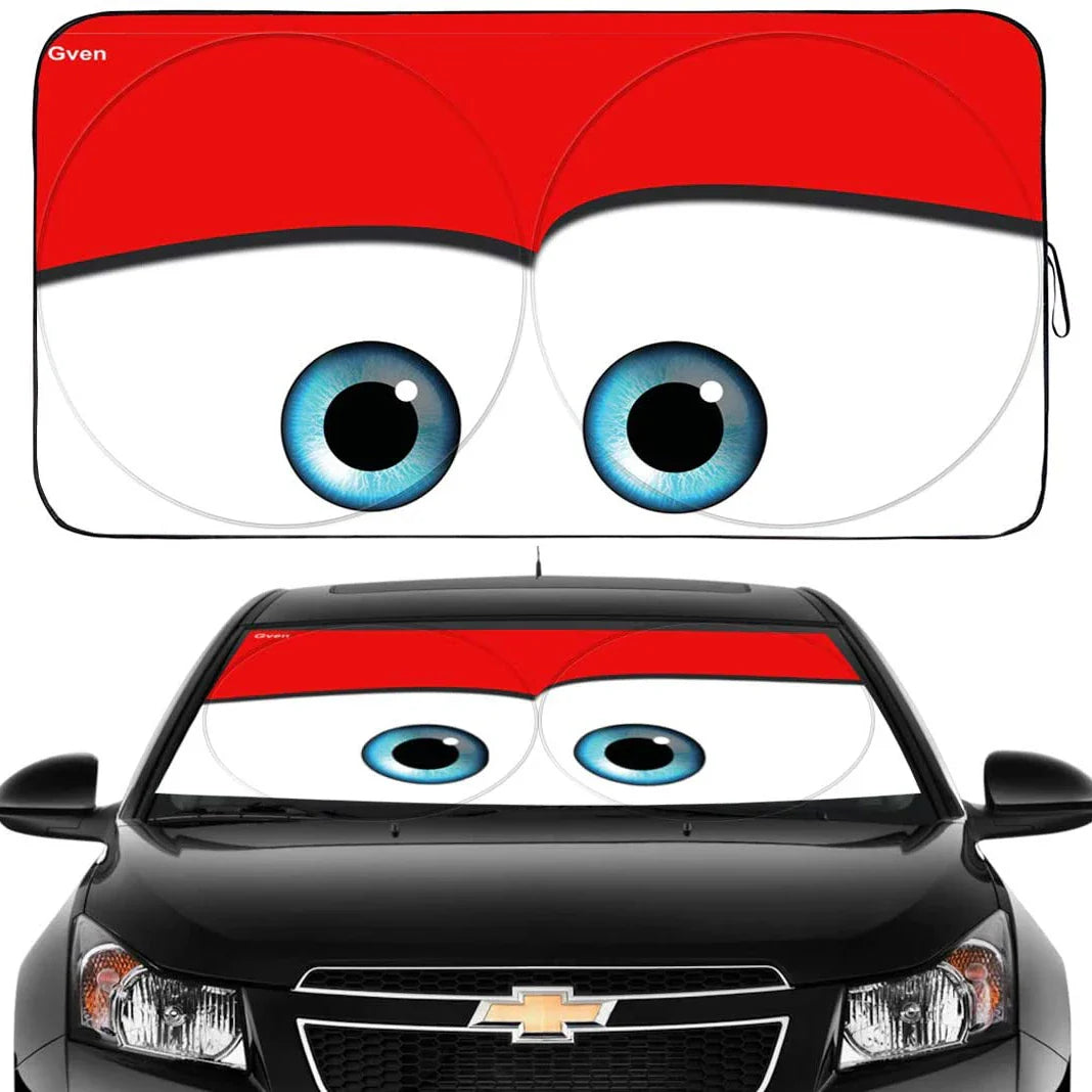 Sunshades Reflector Anti Uv Protector Evil Eyes Custom Car Sunshade Sun Shade Universal Summer 2022hot Sale