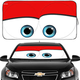 Sunshades Reflector Anti Uv Protector Evil Eyes Custom Car Sunshade Sun Shade Universal Summer 2022hot Sale