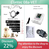 CONTEC08a Vet Animal Blood Pressure Detector Can Be Equipped With Blood Oxygen Function Probe And Cuff Of Various Sizes