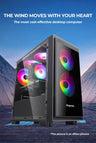 Gaming ATX Full Tower Gamer Computer Case Fan Gaming Computer Cases Pc Cabinet Two Tempered Glass with RGB DONGGUAN Synology