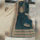 Women Kurta Palazzo Dupatta Wedding Salwar Kameez Beautiful Kurti Pent