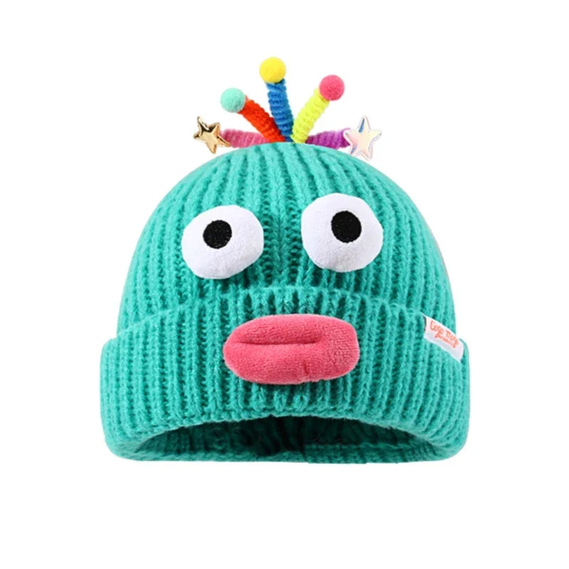 Fun Beanie Hat Slouchy Beanie Adorkable Beanie Funny Clown Halloween Accessories Slouchy Beanies High School Teens Wholesale