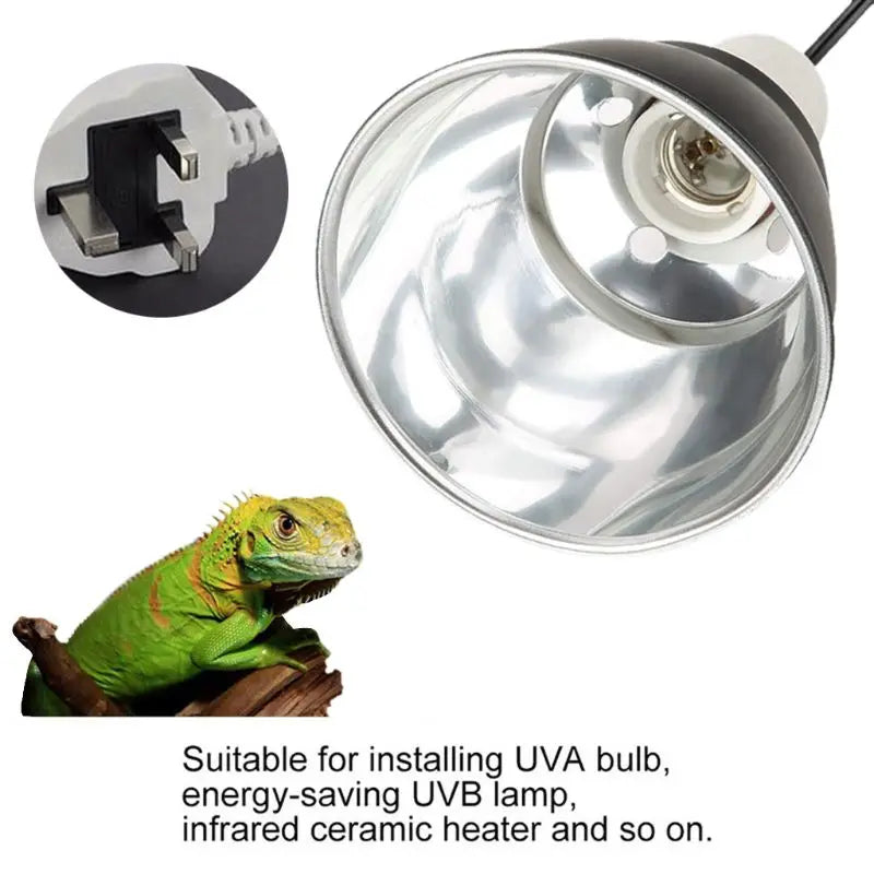 Reptiles Amphibians Habitat Lighting Repta-Clamp Lamp Terrarium Lighting Crawler