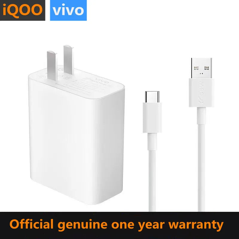 iQOO VIVO charger original 66W ultra-fast flash charge iQOONEo5 mobile phone charger head original