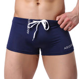 Swimsuit Men's Swimming Trunks Boxer Briefs Swimming Swim Shorts Trunks Men Swimwear Pants Summer Sexy Beach Shorts