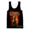 New Fashion Women/Men's 3D Print kreator  Tank Tops Harajuku  Vest  Summer Undershirt Shirts Streetwear