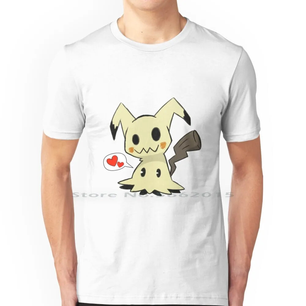 Little Mimikyu T Shirt 100% Cotton Mimikyu Cute Short Long Sleeve Tee Top