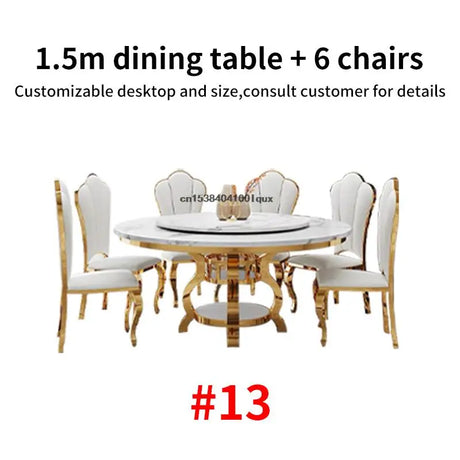 24 Dining Room Table Set Luxury Kitchen Furniture Modern Minimalist Dining Table With 6 Seats Customize Desktop Table And Chairs