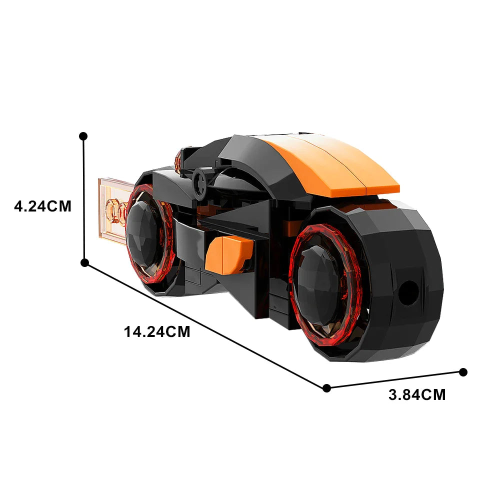 Gobricks MOC Electronic World Championship Racing Model Racing Motor Building Block Educational Toys For Children Birthday Gift