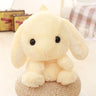 Cute Furry Rabbit Plush Doll Backpack Stuffed Kids Animal Backpack Lolita Rabbit Plush Doll Bag Long Ear Bunny Plushie s