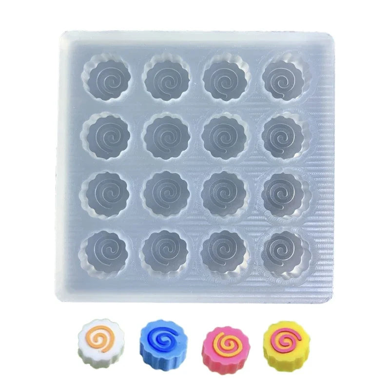 Spiral Shape  Paint Wax Pellet Mold Diy  Paint Wax Particles Silicone Seal Wax Particles Making Supplies