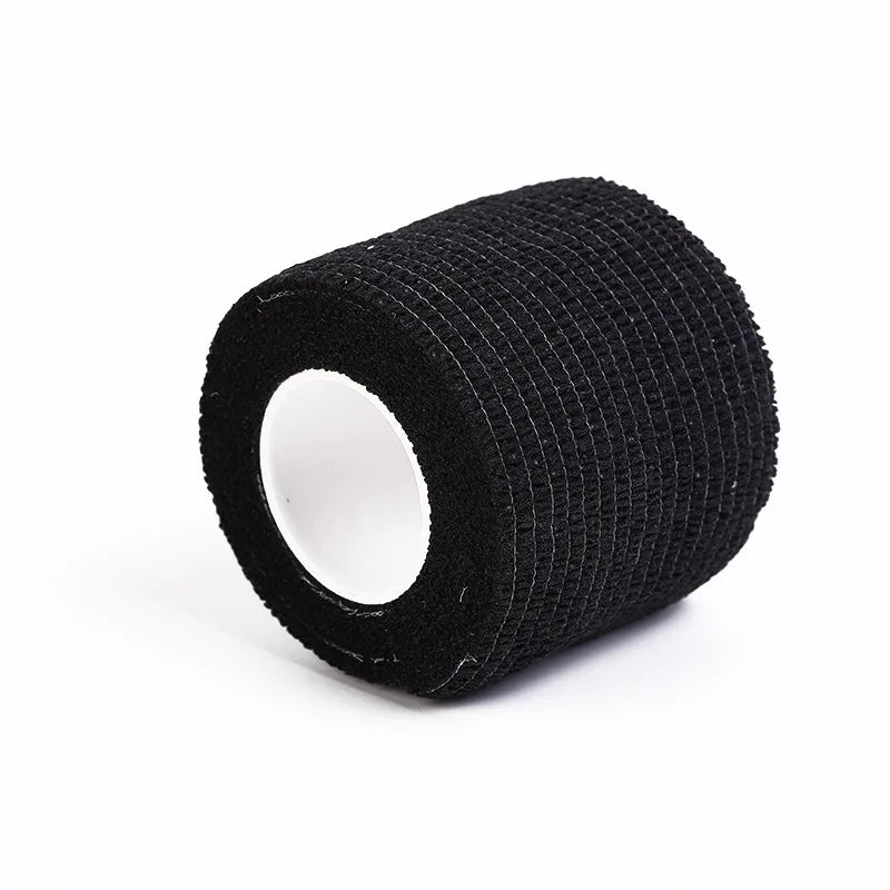 Black Tattoo Grip Bandage Cover Wraps Tapes Nonwoven Waterproof Self Adhesive Finger Protection Tattoo Accessories Supply