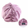 New Women Satin Sleep Night Cap Adjustable Double Layer Nightcap Twist Turban Cap Bandana Beauty Chemo Caps Bonnet Hair Care Hat