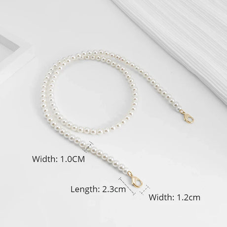 Pearl Chain Accessories Small Fragrant Wind Bag Messenger Shoulder Strap Diy Transformation Replacement Bag Chain Single Buy