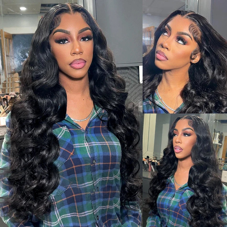 13x4 T Part Body Wave Lace Front Wig Transparent Lace Frontal Wig Human Hair Wigs 5x6 Glueless Wig Human Hair Ready To Wear