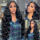 13x4 T Part Body Wave Lace Front Wig Transparent Lace Frontal Wig Human Hair Wigs 5x6 Glueless Wig Human Hair Ready To Wear